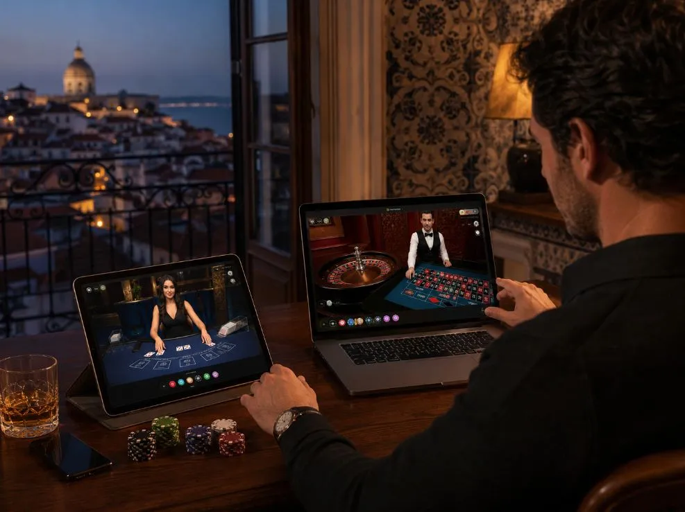 Live casino em Portugal: roleta, blackjack e dealers ao vivo