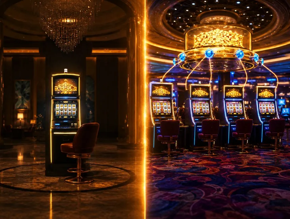 Jackpot local vs jackpot em rede: diferença real para o jogador